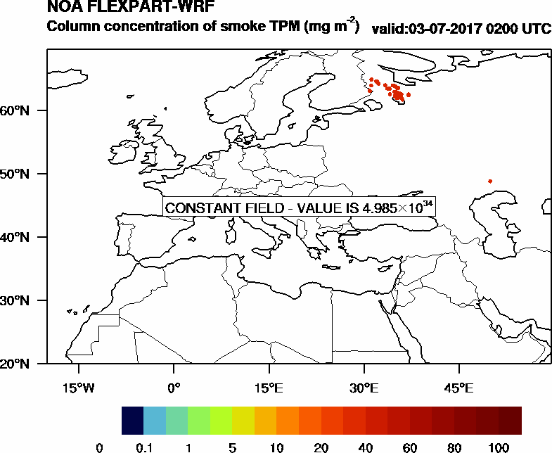 Column concentration of smoke TPM - 2017-07-03 02:00